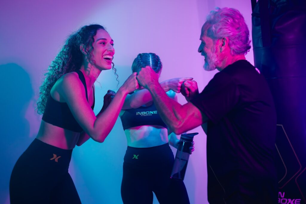 diversão no treino do futuro